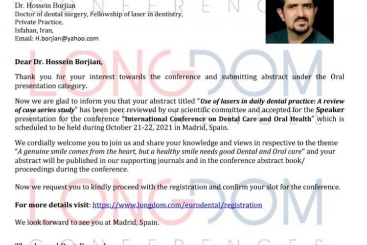 سخنرانی در کنفرانس بین المللی مادرید اسپانیا