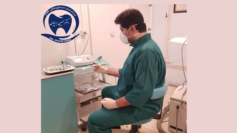 موتور جراحی فوق پیشرفته ی کاشت ایمپلنت | بهترین دندانپزشک زیبایی اصفهان